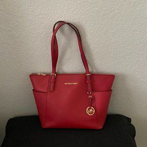 Michael Kors Small Red Tote